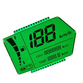녹색 역광선 정체되는 모는 방법을 가진 속도계 전시 LCD