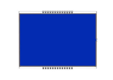 스포츠 Equiment를 위한 주문을 받아서 만들어진 7 세그먼트 LCD 디스플레이 HTN 부정적인 Lcd 파란 Backgound 전시