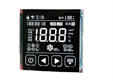 3.5V VA LCD 디스플레이 Transmissive 단색 숫자적인 스크린 7 세그먼트 손가락 LCD 단위