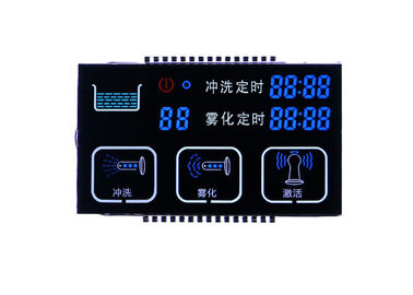 Pin 공용영역 경조 LCD 디스플레이 단위 VA 부정적인 표시판 3.3V 7 세그먼트 LCD 디스플레이