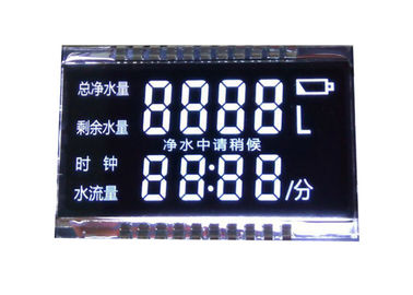 Pin 공용영역 경조 LCD 디스플레이 단위 VA 부정적인 표시판 3.3V 7 세그먼트 LCD 디스플레이