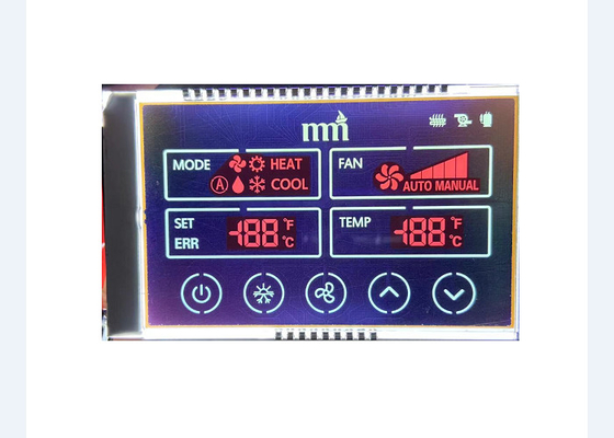7 부분 PMVA FSTN LCD 디스플레이 관습 단색 HTN TN