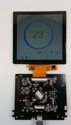 3.95 &quot; TFT 720x720 디스플레이 터치스크린 LCD 디스플레이 투과형 컬러 액정 표시 장치 패널