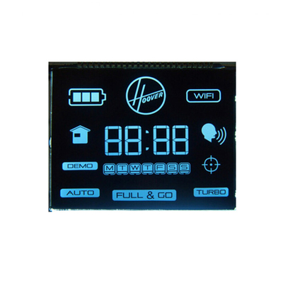 차 감시자를 위한 주문 단색 VA LCD 디스플레이 디지털 세그먼트