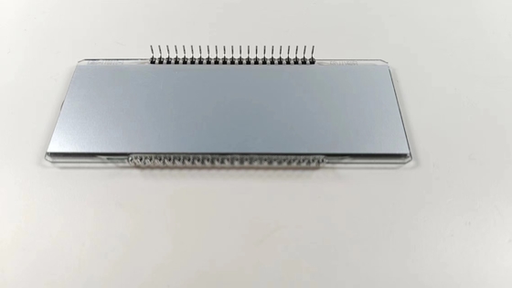 중국 제조업체 TN 7 세그먼트 LCD 디스플레이 단색 송출 모듈 열정기용 투명 문자