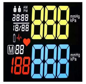 의료 기기, 혈액 포도당 미터 VA Lcd 패널을 위한 7개의 세그먼트 VA LCD 디스플레이