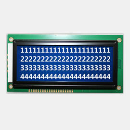 파란 형태 Transmissive LCM LCD 디스플레이 계기를 위한 부정적인 특성 스크린 
