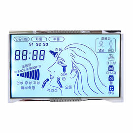 STN 긍정적인 관례 LCD 디스플레이, 아름다움 계기를 위한 높은 광도 LCD 디스플레이