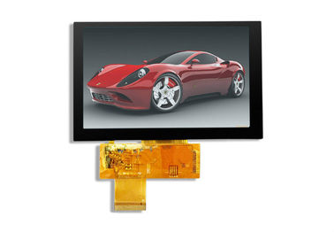 5.0 인치 TFT LCD 디스플레이 800 * 480 터치스크린 16/18/24bit RGB 공용영역 높은 광도 Tft 스크린