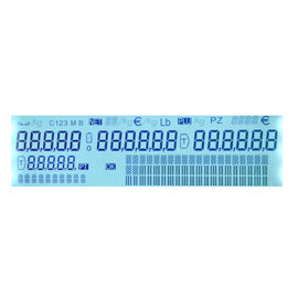 2.8V-5.5V TN LCD 디스플레이/온도 세그먼트 부호 LCD 전자 표시