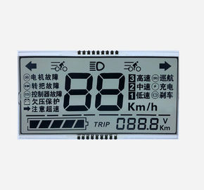 7 세그먼트 TN LCD 디스플레이/사려깊은 LCD 단색 숫자적인 표시판