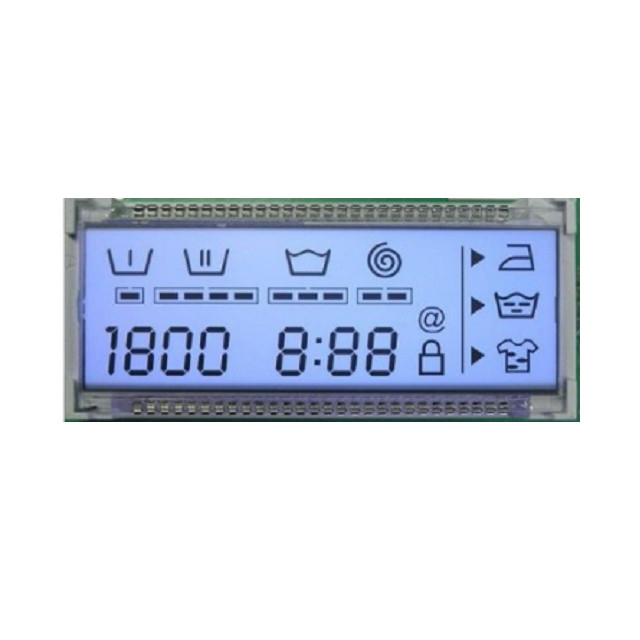 의료 기기, 혈액 포도당 미터 VA Lcd 패널을 위한 7개의 세그먼트 VA LCD 디스플레이