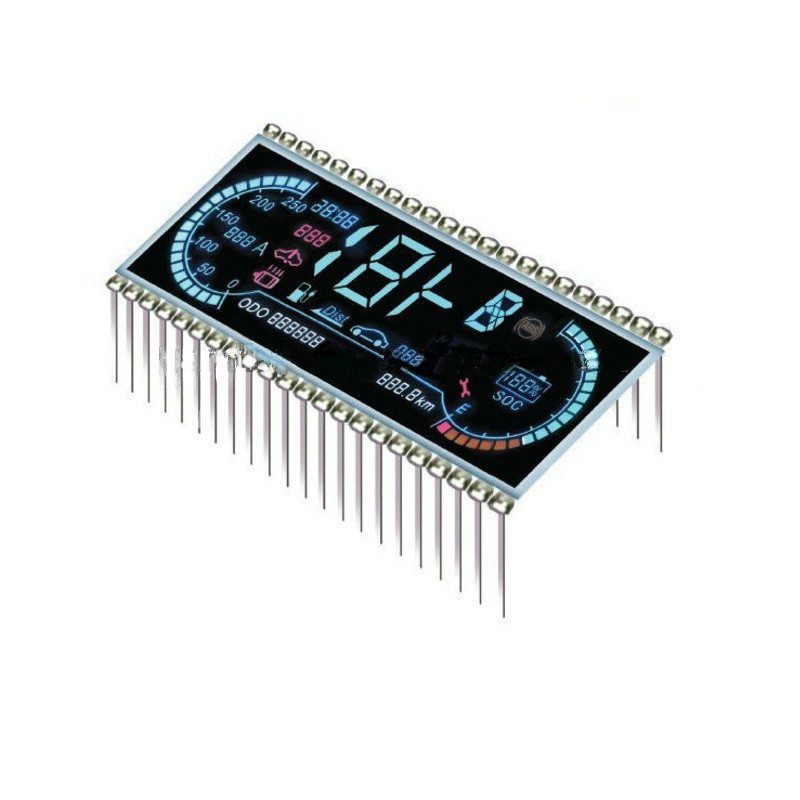 4.5V Lcd 디스플레이 화면, 핀 또는 제브라 커넥터 Lcd 문자 표시