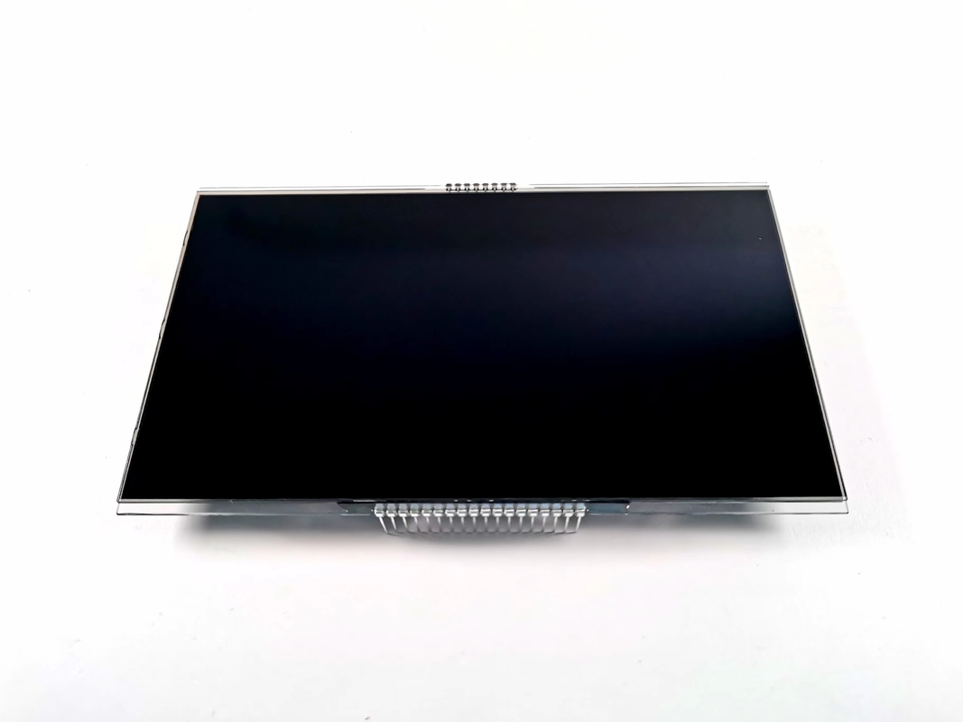 12 O 시계 음 VA LCD 디스플레이 블랙 세그먼트 디지털 그래픽 LCD 유리 VA 패널 온도 조절기