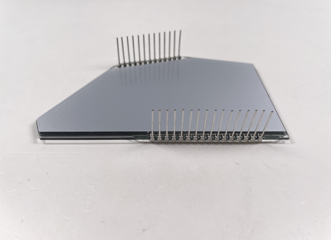 5.0 V 프로시티브 HTN LCD 디스플레이 세그먼트 코드 화면 조정 가능한 속도 기기 패널