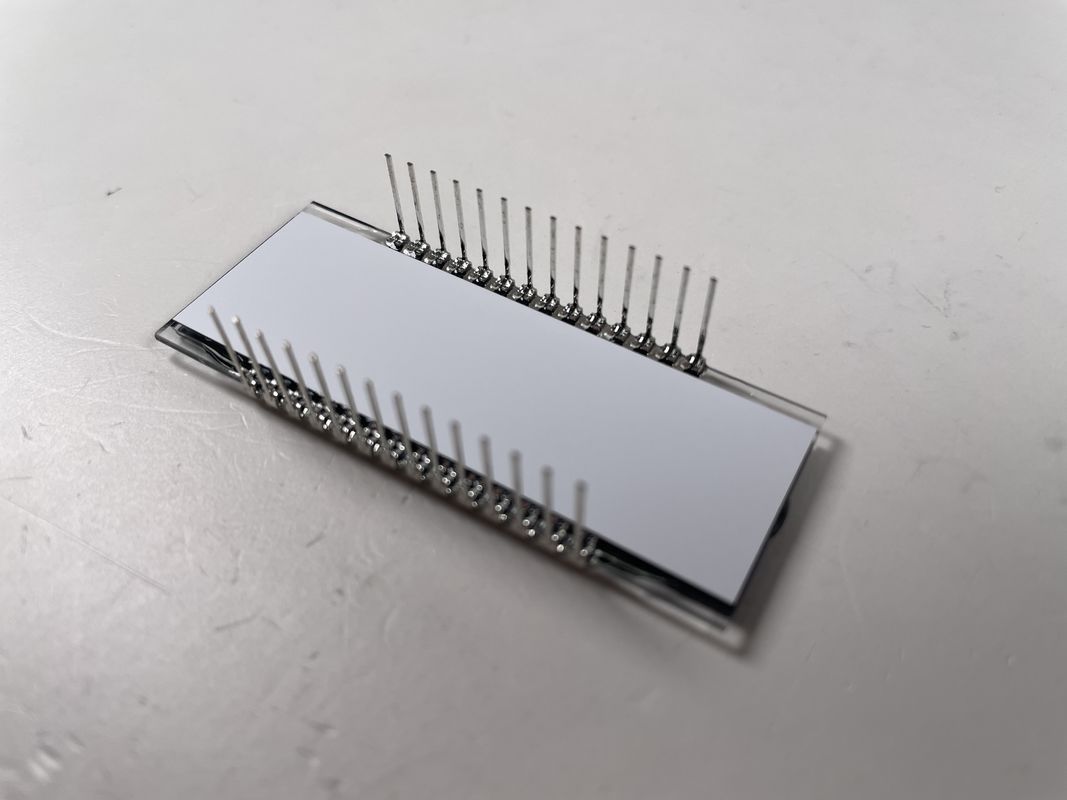 공장 사용자 지정 8자리 TN LCD 디스플레이 전자 가스 미터에 대한 긍정적 인 7 세그먼트 PIN 연결