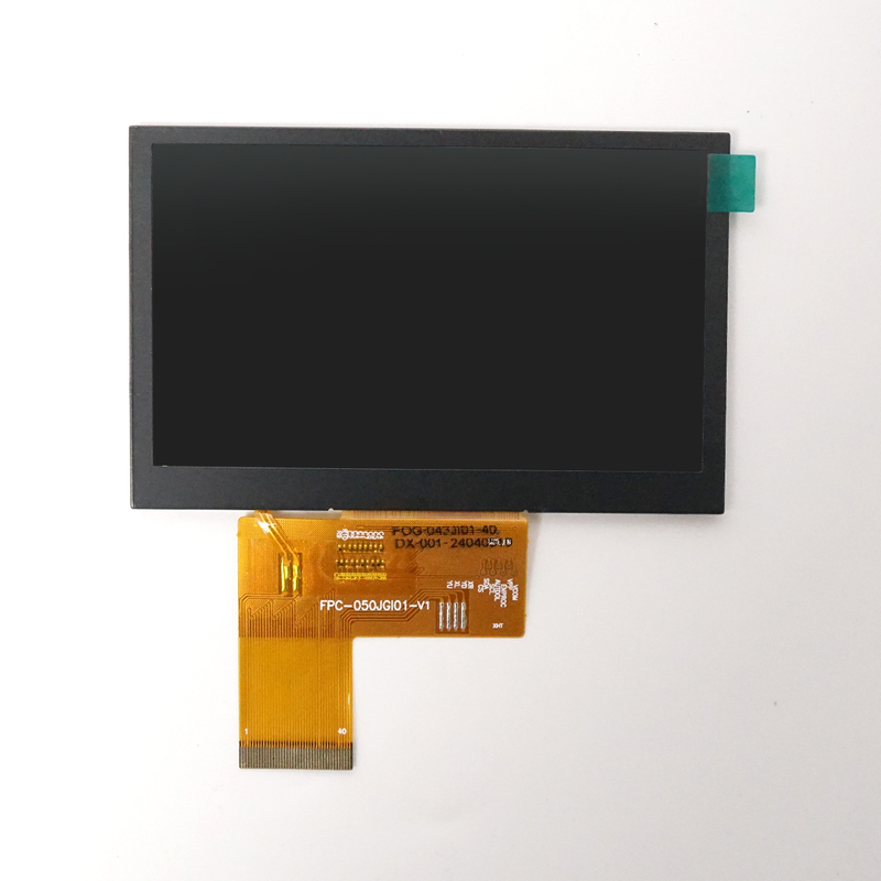 산업용 제어판용 맞춤형 800x480 TFT LCD 패널 넓은 각도 LCD TFT 디스플레이 7인치 TFT LCD