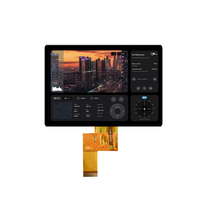 의료기기용 맞춤형 5인치 TFT LCD 720*720 RGB 인터페이스 LCD와 함께 5인치 디스플레이