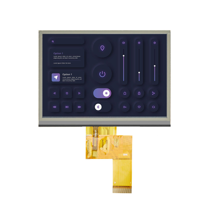 의료 장비 용 사용자 정의 TFT LCD 디스플레이 모듈 3.5 인치 패널이 날카로운 이미지 품질 (0.96–10.1 인치 사용 가능)