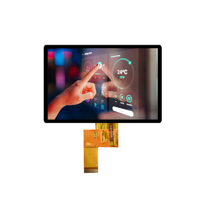 의료기기용 맞춤형 IPS 넓은 시각각 3.5인치 TFT 디스플레이 RGB LVDS 인터페이스 터치 스크린 모듈