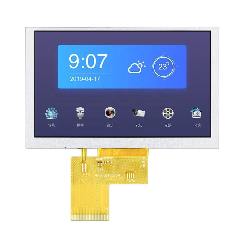 맞춤형 산업 등급 7인치 IPS TFT LCD OEM ODM 지원 TFT LCD 디스플레이