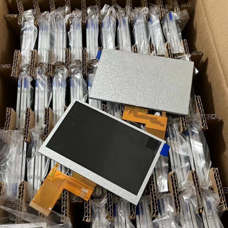OEM ODM 지원 7인치 LCD 디스플레이, 백라이트 포함, 1024x600 TFT 크기, 산업 제어용 맞춤 제작