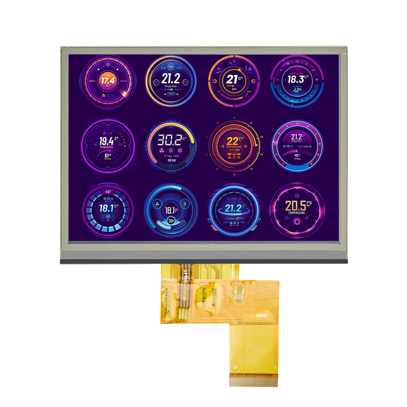 커스텀 1000 NITS 7 인치 의료 등급 TFT 화면 고해상도 의료 장비를위한 LCD 패널
