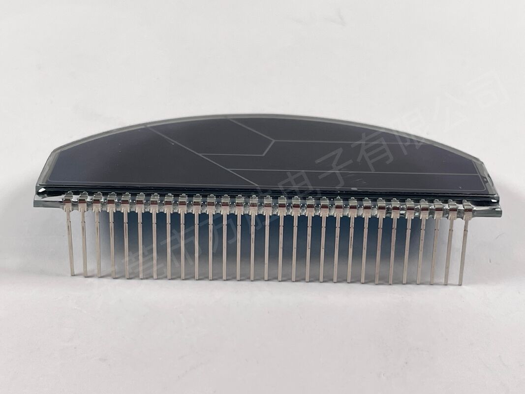 맞춤 블루 필름 오토바이 LCD 화면 LCD 모노크롬 디스플레이 반구형 속도 측정기 LCD 디스플레이