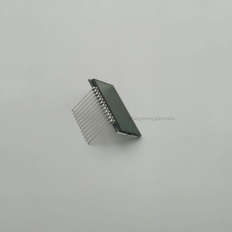 손가락 시계 TN 세그먼트 LCD 패널 TN LCD 스크린을 위한 주문 크기 단색 TN LCD 디스플레이