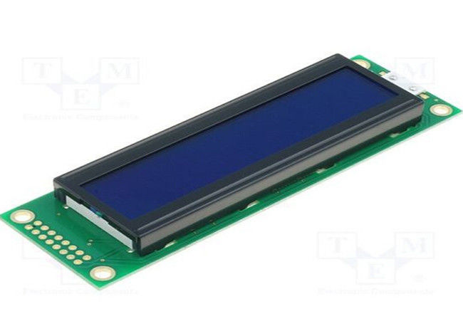 20 x 2 작은 색깔 LCD 디스플레이 단위, 2002 단색 점 행렬 표시판
