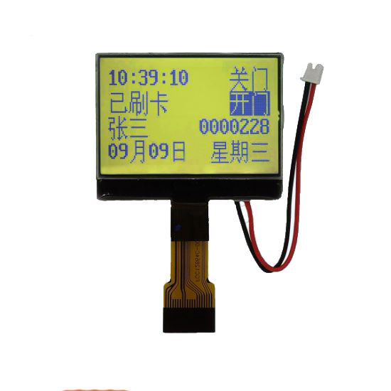 128 x 64 정연한 LCD 디스플레이 정체되는 드라이브, LCM 감시자 작은 LCD 디스플레이 단위