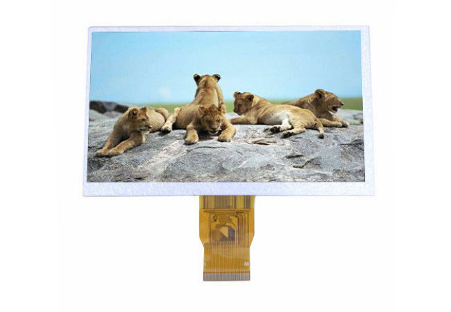 7개 인치 Tft IPS Lcd Moduler 차 PC를 위한 LVDS 공용영역 Lcd 패널과 가진 저항하는 터치스크린 전시 1024년 * 600