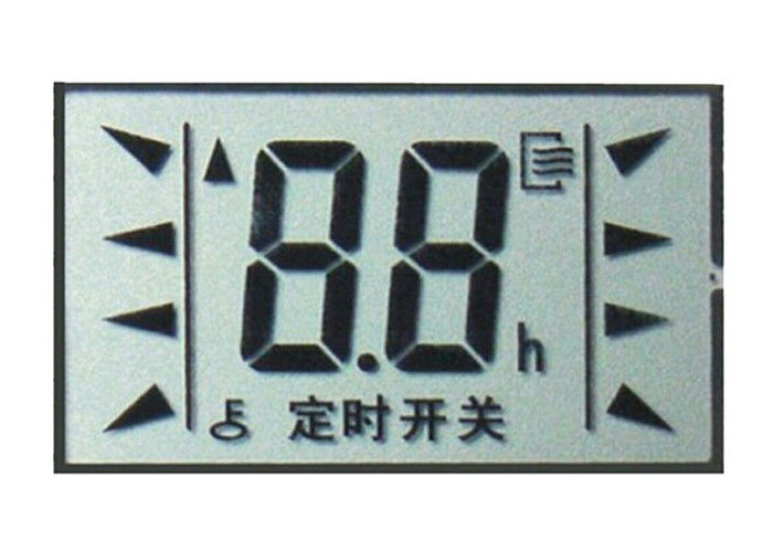 관례 TN 에어 컨디셔너 리모트 관제사를 위한 긍정적인 Lcd 7 세그먼트 전시 사려깊은 손가락 LCD 단위