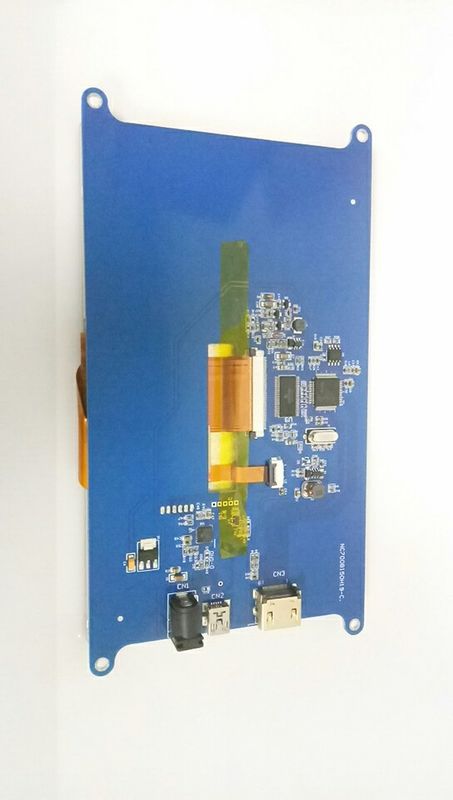 높은 밝기 HDMI 디스플레이 및 PCB 드라이브 보드 라즈베리 파이 3 6 오' 클럭 볼 방향 7 인치 전송 LCD