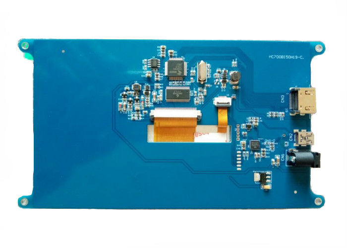높은 밝기 HDMI 디스플레이 및 PCB 드라이브 보드 라즈베리 파이 3 6 오' 클럭 볼 방향 7 인치 전송 LCD