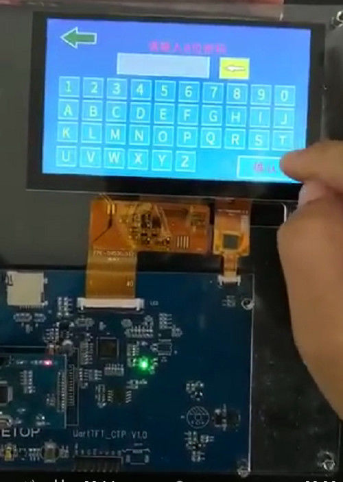 4.3 Pcb/숫자적인 LCD 컬러 화면 출력 장치를 위한 인치 똑똑한 TFT LCD 디스플레이