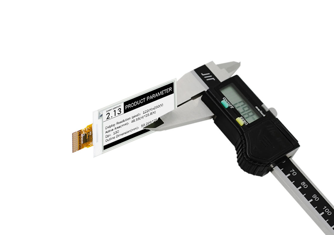 전자 정가표를 위한 2.13″ 122RGB*250 Ｅ 잉크 표시