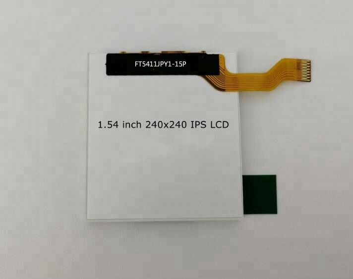 SPI 인터페이스와 작은 LCD 디스플레이 TFT 1.54 인치 LCD 디스플레이 240 Ｘ 240 IPS TFT LCD 디스플레이
