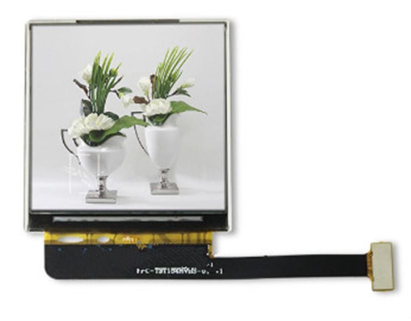 SPI 인터페이스와 작은 LCD 디스플레이 TFT 1.54 인치 LCD 디스플레이 240 Ｘ 240 IPS TFT LCD 디스플레이