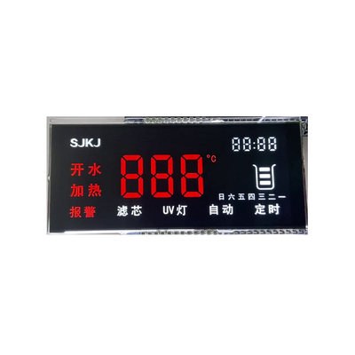 6시 전기 미터를 위한 관례 Lcd 감시자 풀그릴 3.3V 7 세그먼트