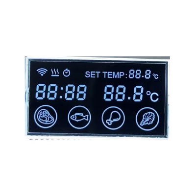 까만 주문 크기 스크린 손가락 VA LCD 디스플레이 주문 단색 LCD 디스플레이