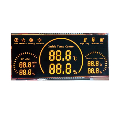 4.5V Lcd 디스플레이 화면, 핀 또는 제브라 커넥터 Lcd 문자 표시
