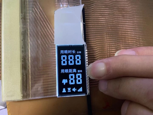 사용자 정의 부정 VA 12 O 시계Lcd 디스플레이 전송 수자 그래픽 LCD 유리 패널 테이블 램프