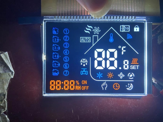 12 O 클럭 VA LCD 디스플레이 송수신 디지털 그래픽 LCD 유리 VA 패널