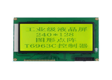 5.3 인치 도표 LCD 단위 240 x 128 해결책 STN 부정적인 T6963c 관제사