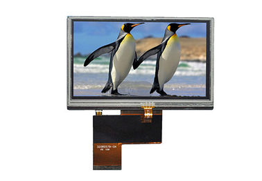 4.3 인치 480 * 272 TFT LCD 산업을 위한 저항하는 터치스크린 패널 24 조금