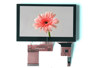 4.3 인치 LCD 디스플레이 산업 설비를 위한 높은 광도 TFT LCD 전기 용량 터치스크린 Rgb Spi 공용영역