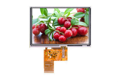 5.0 인치 TFT LCD 디스플레이 800 * 480 터치스크린 16/18/24bit RGB 공용영역 높은 광도 Tft 스크린