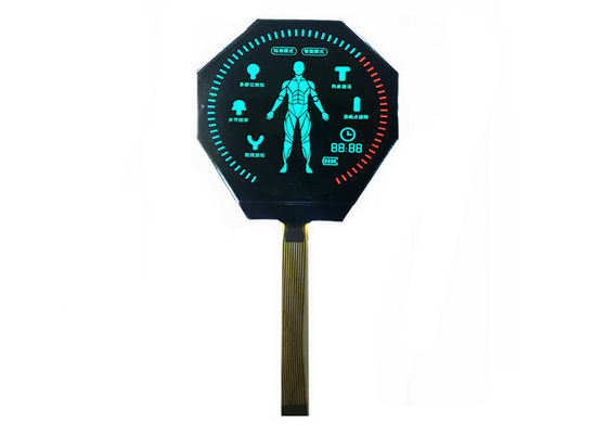 VA LCD 디스플레이 모듈 맞춤형 세그먼트 LCD 디스플레이, 라운드 Lcd 네거티브 디스플레이 화면, 자리 14 세그먼트 Lcd 모듈