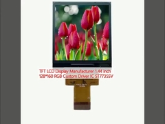TFT LCD 디스플레이 제조자 1.44 인치 128*160 RGB 사용자 정의 드라이버 IC ST7735SV